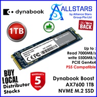 (ALLSTARS : We are Back / Storage Promo) Dynabook Boost AX7600 1TB PCIE4 NVME M.2 SSD(PS5 Compatible / OA1219-PHES)