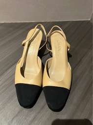 Chanel Slingback Heels