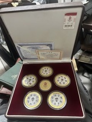 2008年北京奧運會福娃主題紀念章套裝