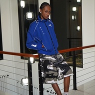 WP COMPANY - TRACK JACKET DOUBLE ZIPPER ELECTRIC BLUE