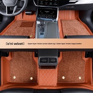 LOUGOU | Universal Car Floor Mats for Audi A8 A6 A6L A1 A3 A4 A5 A7L Q2 Q3 Q4 Q5 Q7 Q8