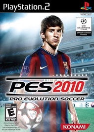 Pro Evolution Soccer10 PS2 แผ่นเกมส์ps2 PES2010 แผ่นไรท์ เกมเพทู เกมps2 เกมบอลวินนิ่งpes10 ps2