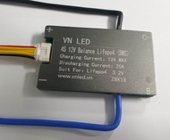 Mạch bảo vệ và cân bằng BMS cell Lithium Li-ion Lifepo4 4S - 12V -10A-20A-40A-60A dùng cho thiết bị