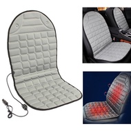 Universal 12V Electric Heated Car Van Front Seat Cover Padded Thermal Cushion