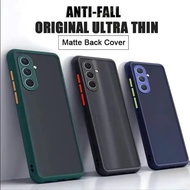 Case Samsung galaxy A05S เคสซัมซุง เคสกันกระแทก ขอบนิ่มหลังแข็ง ปุ่มสีหลังขุ่น เคสโทรศัพท์ เคส SAMSU