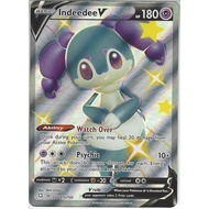 English Pokemon Indeedee V - SV114/SV122 - Shiny Shining Fates Singles
