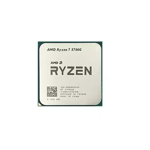 AMD Ryzen 7 5700G loose chip CPU 8 cores 16 threads 3.8GHz 65W AM4 interface for