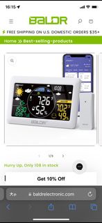 Baldr Smart 智能家居空氣監測 溫度計 濕度計 全新