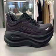 全新 HOKA Bondi 9 黑色 隱形舒適防滑耐磨 男士休閒跑步鞋 通勤鞋 鞋碼35-46