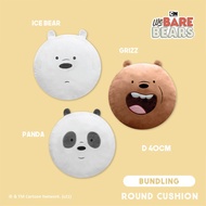 We Bare Bears Plush Round Cushion &amp; Powerpuff Girls Neck Cushion/Powerpuff Girls Neck Pillow