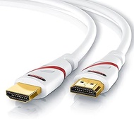 CSL - 8k / 4k HDMI Cable 2.1/2.0-3m - 8K @ 60Hz - 4K @ 120Hz - 48 Gbit/s - 3D - Ultra High Speed wit