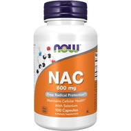 NOW Foods NAC With Selenium Contains 100 Capsules