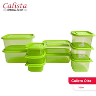 TOPLES SET CALISTA FOOD KONTAINER KULKAS SET CALISTA RUMOI PREMIUM WADAH KOTAK SET PENYIMPANAN MAKAN