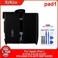Tablet Battery pad1 For Apple iPad 1 A1315 A1219 A1337 616-0448 616-0478 969TA028H Durable Batteries