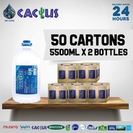 CACTUS Mineral Water (5500ml x 2 Bottles x 50 Cartons)