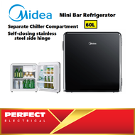 Midea MDRD88FGD30 Gross 60L Mini Bar / Refrigerator / Fridge / Peti Sejuk