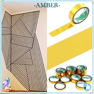 AMBER Tape 25m,50m Decoration DIY Reflective