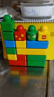 二手 1998  primo 2003 LEGO Duplo 经典 絕版 樂高 得寶 幼兒積木