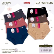 KATUN Wholesale underwear lidily cottonWanita 3090 (3pc)
