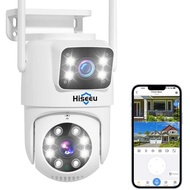 5GHz Wireless 6MP Outdoor Dual Lens Surveillance Camera wifi HD Night Vision Network Camera