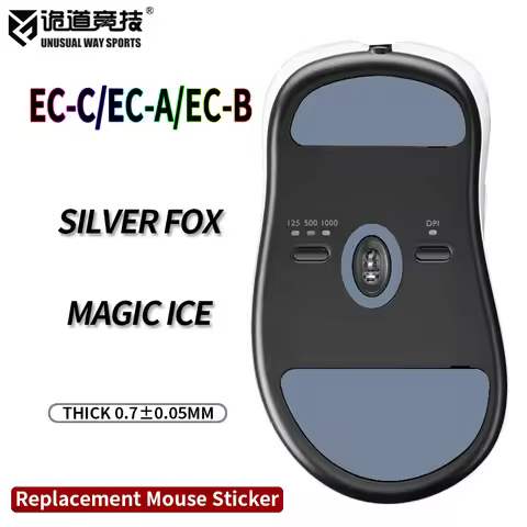 UnusualWaySports Mouse Skates Feet Benq Zowie EC1 EC2 EC3 ECA ECB ECC Cambered Surface PTFE Anti Col