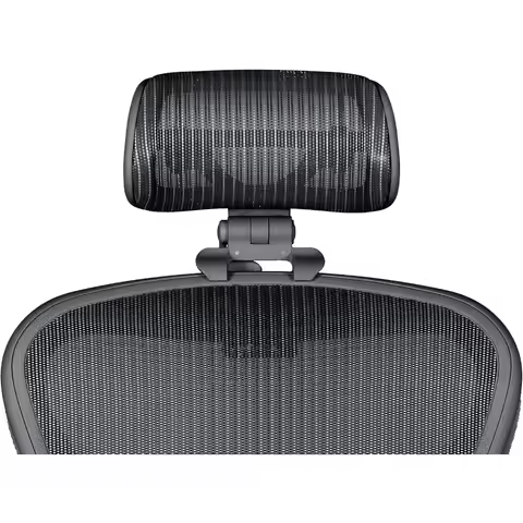 Engineered Now The Original Headrest for The Herman Miller Aeron Chair (H3 for Remastered, Onyx)