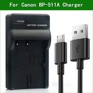 BP-511A Digital Camera Micro USB Charger For Canon BP-511 BP-512 BP-514 PowerShot G1 G2 G3 G5 G6 Pro