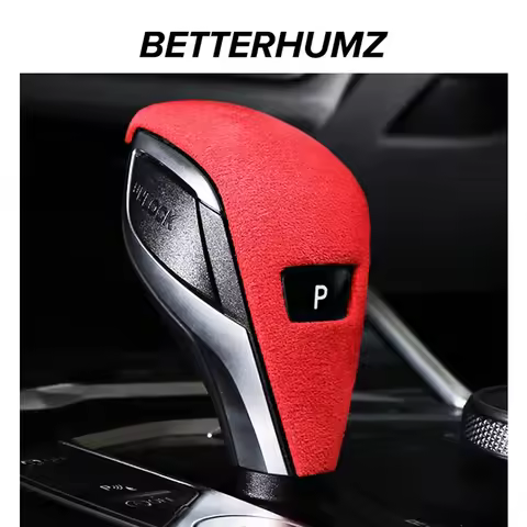 Car Gear Shift Knob Cover Sticker For BMW G20 330i M340i G28 G23 G29 Z4 F40 2020 Made of Alcantara W