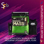 On SERIOUS MASS GAINER 12 LBS SUPPLEMENT HEALTH FOOD OPTIMUM NUTRITION PROTEIN ISOLATE GAINER