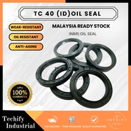 NBR TC 40 (ID) OIL SEAL (TC 40 X 50/52/55/56/58/60/62/65/70/72/80/90 X 7/8/9/10/11/12)- NBR OIL SEAL