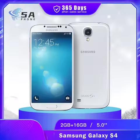 Original Samsung Galaxy S4 I9500 I9505 3G Mobile Phone 2GB+16GB Super AMOLED 5.0" 13MP+2MP WiFi GPS 