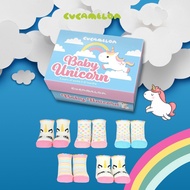 CUCAMELON Socks for Newborns - Baby Unicorn