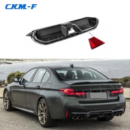Dry Carbon Fiber Rear Diffuser Bumper Lip for BMW 5 Series F90 M5 Competition 2020+ Rear Bumper Guar