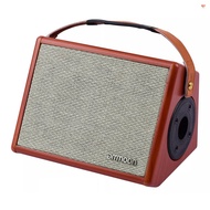 ammoon AC-25 25W Portable Acoustic Guitar Amplifier Rechargeable Amp Wireless BT Speaker Indepedent 