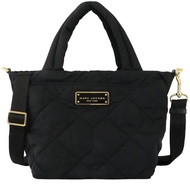 Marc Jacobs Quilted Nylon Mini Tote Bag In Black M0016681