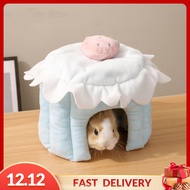 Pezhong Hamster House Guinea Pig Hideout Sleeping Bedding Lovely Small Animal Habitat Rest Nests for