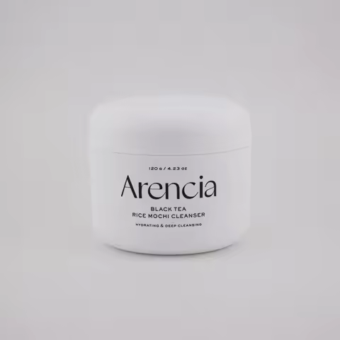 Arencia - Black Tea Rice Mochi Cleanser (120g)