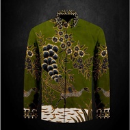 Long Sleeve batik Shirt For Men With exclusive Original batik Motifs Of pekalongan batik