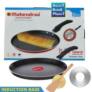 [Induction Base] MAHENDRAA Non-Stick Tawa Thosai Capati Dosa Pan Thickness 3mm Diameter 28cm Oil Fre