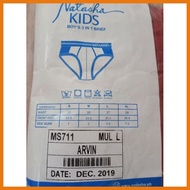 ♧ Natasha ARVIN 3-IN-1 Kids Brief | NATASHA