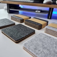 ALEXTEO Wool Felt Coaster (Pack of 4)