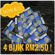 Battery Jam Ag13 Bateri Kecik Ag13 Battery Bulat 4 pcs