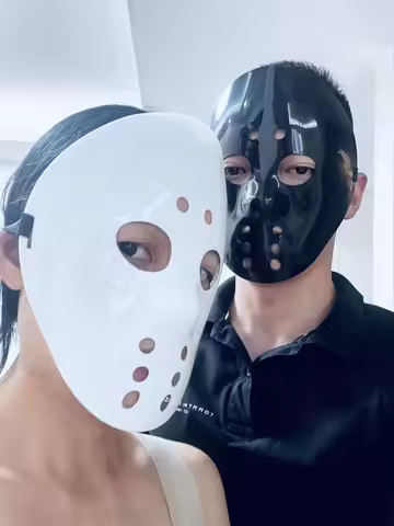 Hockey Mask Thick Plastic Cosplay Killer Scary Masques Mask for Men Jason Carnaval Party DJ Stage Co