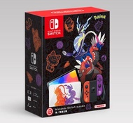 全新香港行貨 Nintendo Switch（OLED款式）寶可夢 朱 紫 主機