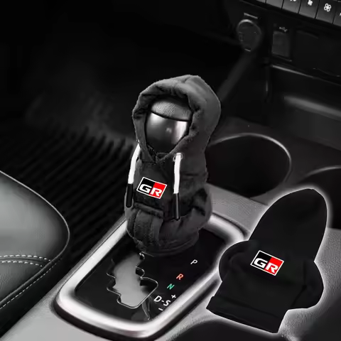 JDM Hoodie Sweater Design Car Shift Konb Boot Cover For Toyota GR Gazoo Racing Supra Corolla Parts S