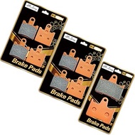 High-Performance Motorcycle Brake Pads - Carbon Fiber, Low Noise, Compatible with Fit for Kawasaki N