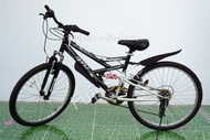 จักรยานเสือภูเขาญี่ปุ่น - ล้อ 26 นิ้ว - มีเกียร์ - มีโช๊ค - สีดำ [จักรยานมือสอง]