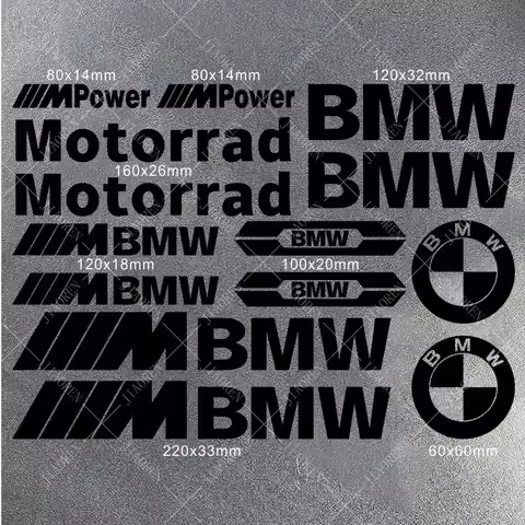 New Auto Accessories Waterproof Stickers Decals Reflective For BMW E93 F10 F20 F30 F40 F15 F25 F26 F