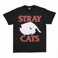 T-shirt | TSHIRT | STRAY CATS | BLACK & WHITE |