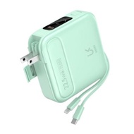 UKIKIพาวเวอร์แบงค์ (15000mAh, สีเขียว) รุ่น KP15AC-01